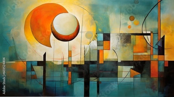 Obraz background with graffiti