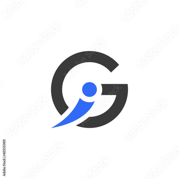 Obraz G i letter logo