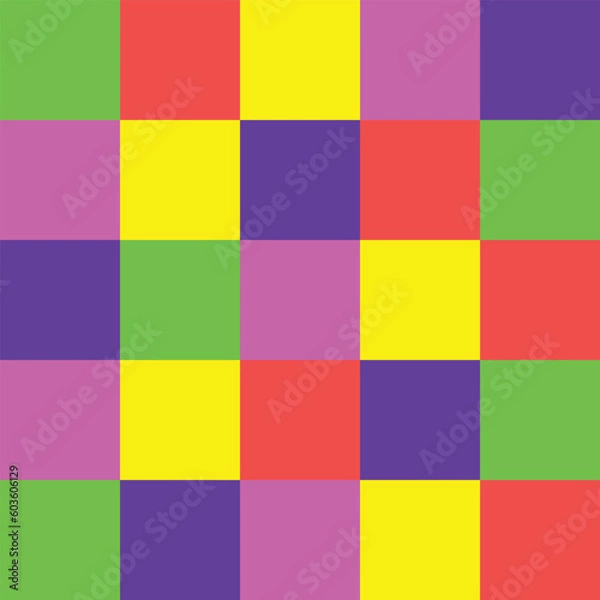 Obraz Colorful square background. Abstract colorful background.