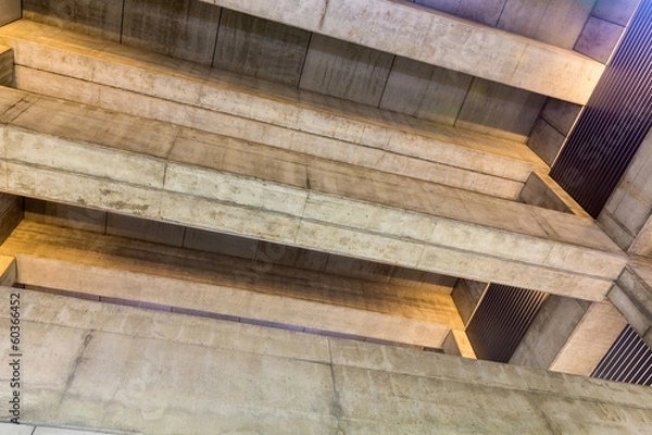 Obraz Huge stone and concrete space