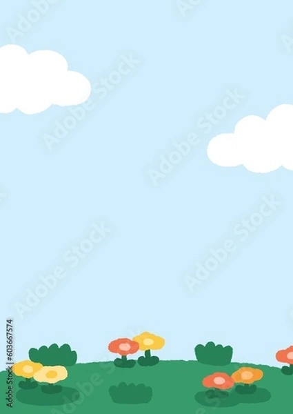 Fototapeta flower_bg01