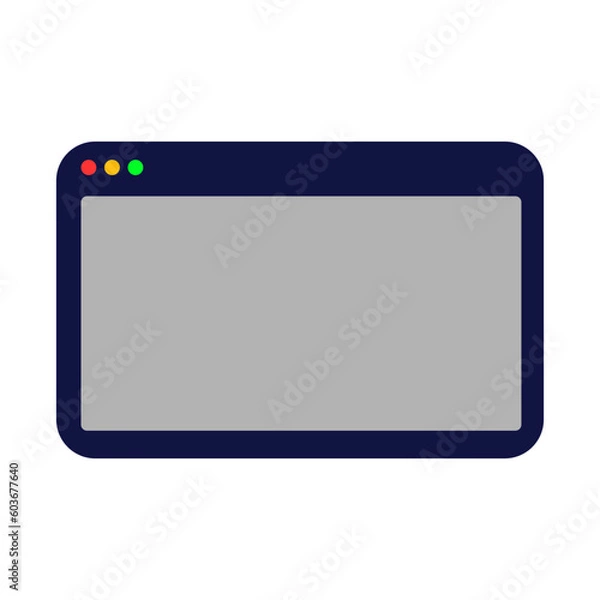 Fototapeta UI Frame Illustration Set Collection