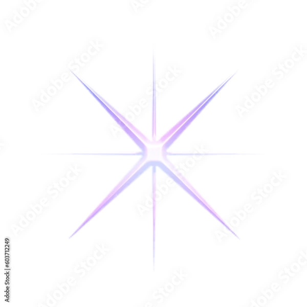 Obraz 3D Purple Cute Sparkle