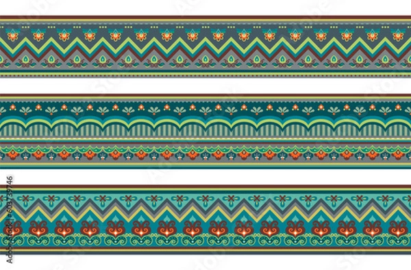 Obraz Abstract ethnic pattern, ornamental background