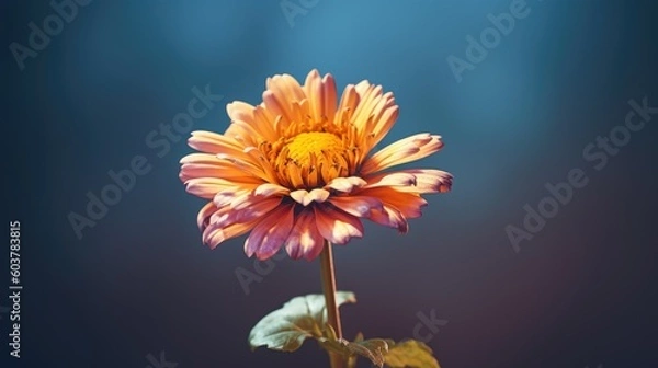 Fototapeta orange gerbera flower