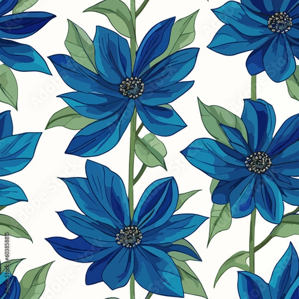 Obraz seamless floral pattern