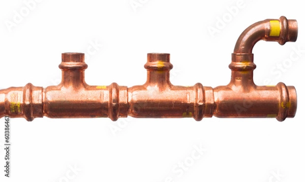 Obraz copper pipe