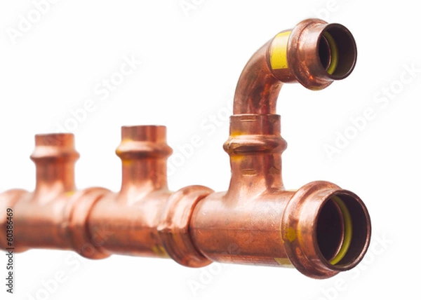 Obraz copper pipe