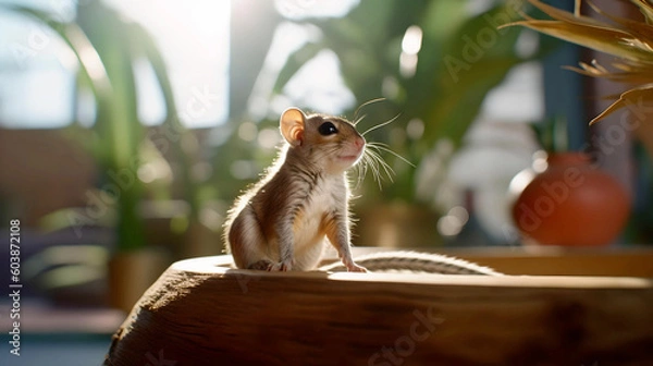 Fototapeta Friendly Mouse