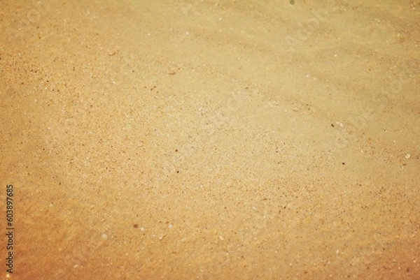 Obraz texture of water and beach sand