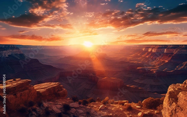 Obraz grand canyon sunset
