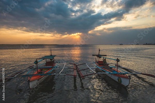 Obraz Sunset at Manila