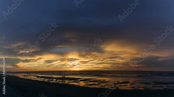 Obraz sunset over the sea