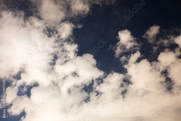 Fototapeta clouds in the sky