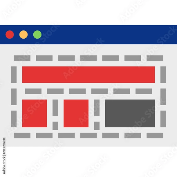Fototapeta Web Design Icon