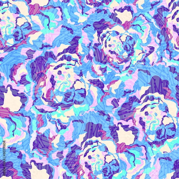 Obraz Abstract seamless pattern. Vector illustration, EPS 10