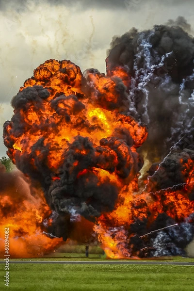 Fototapeta large explosion