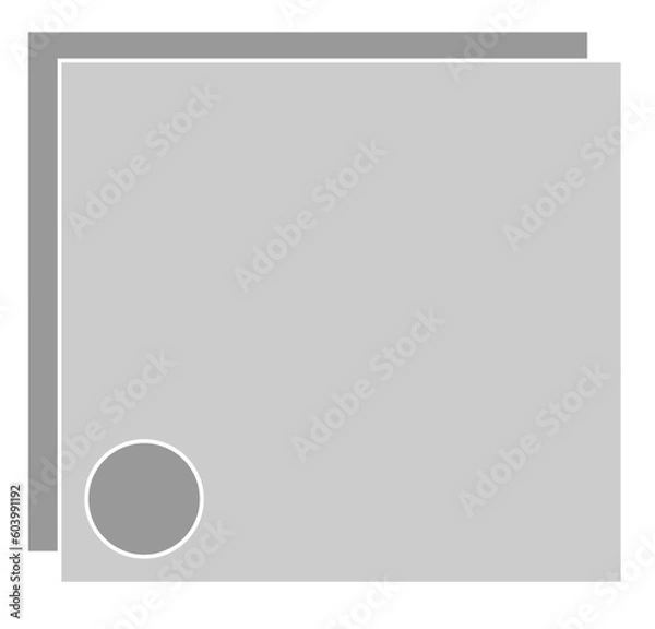 Obraz Flat search string for banner plan,calendar design. Computer interface. Vector illustration. Stock image.	