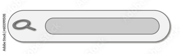 Fototapeta Flat search string Search information. Isolated vector illustration. Simple filled line drawing. Editable stroke. 