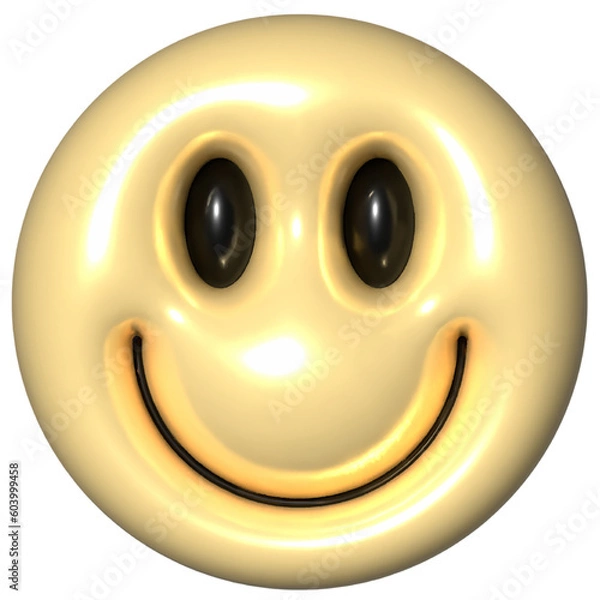 Fototapeta 3d smiley face