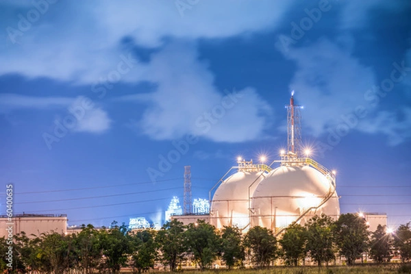 Obraz LPG gas storage