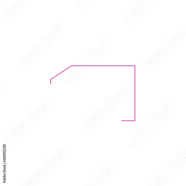 Fototapeta Abstract Geometric Line