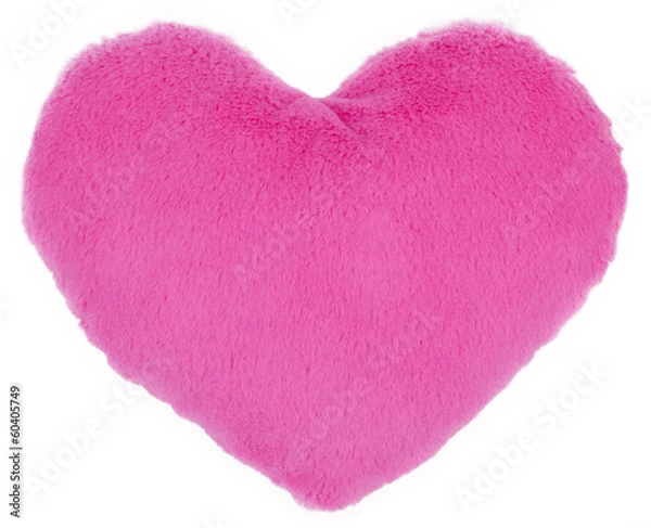 Obraz pink plush heart