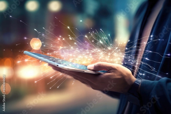 Fototapeta 5G Network Connectivity