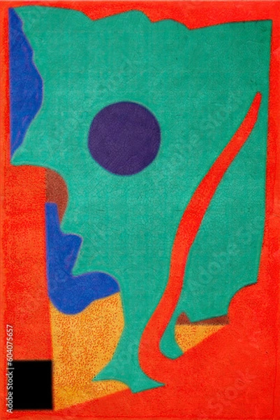 Fototapeta Abstract Avant-Garde Painting Composition Unleash Your Imagination with Mesmerizing Designs