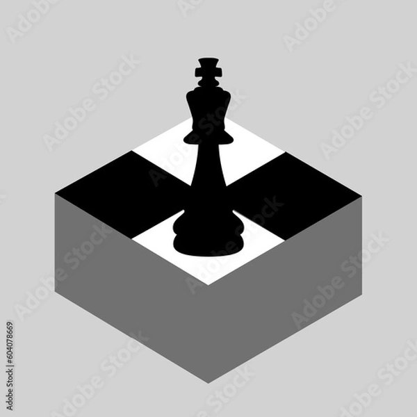 Obraz Rey de Ajedrez