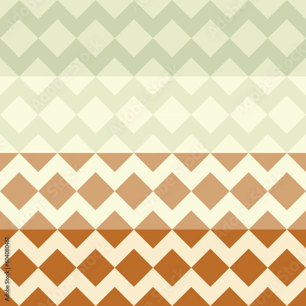 Obraz Abstract colors geometric seamless pattern. Textile stripes pattern.