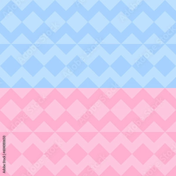 Obraz Abstract colors geometric seamless pattern. Textile stripes pattern.