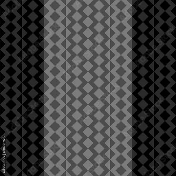 Obraz Abstract colors geometric seamless pattern. Textile stripes pattern.