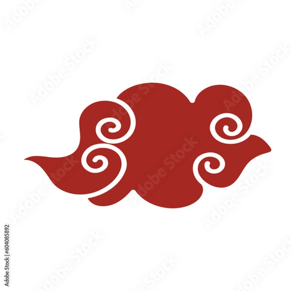 Fototapeta Japanese Cloud Shape