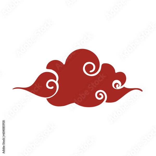 Fototapeta Japanese Cloud Shape