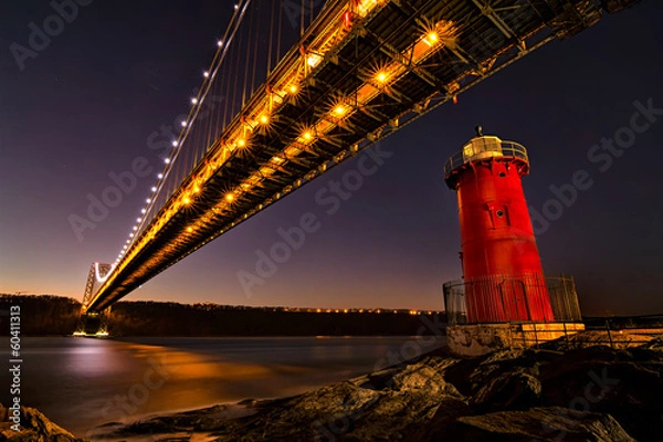Fototapeta The Little Red Lighthouse