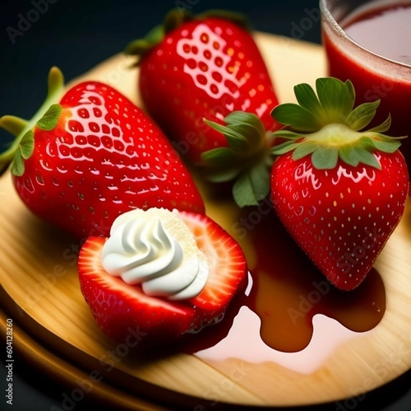 Obraz strawberry and chocolate