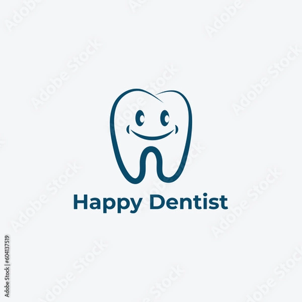 Obraz tooth logo vector