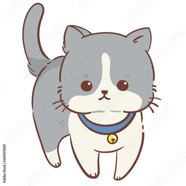 Obraz Cute cat cartoon