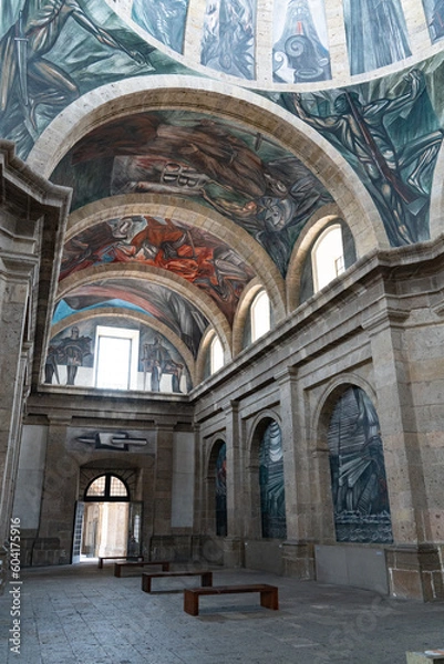 Obraz 【メキシコ・グアダラハラ】ホスピシオカバーニャスの壁画