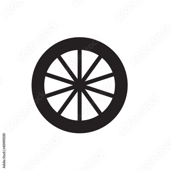 Obraz wheel icon