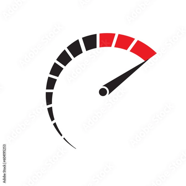 Fototapeta speedometer icon