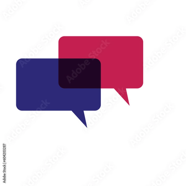 Fototapeta chat icon