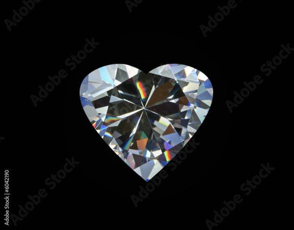 Fototapeta Diamond Heart