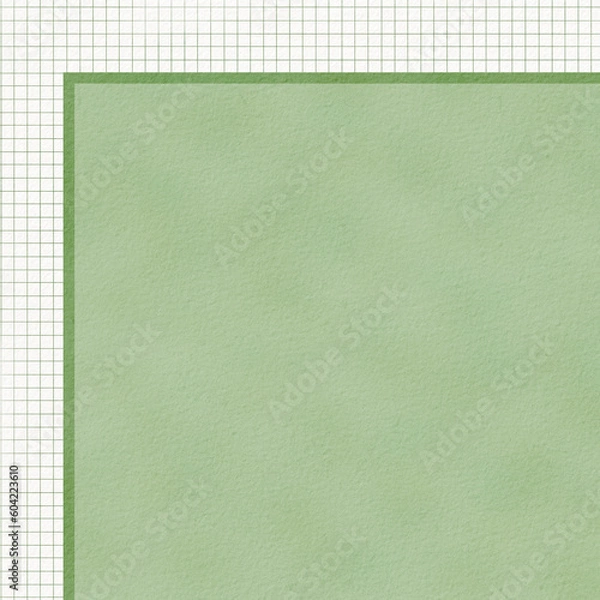 Fototapeta Abstract square green background