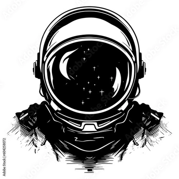 Fototapeta astronaut vector isolated on white background