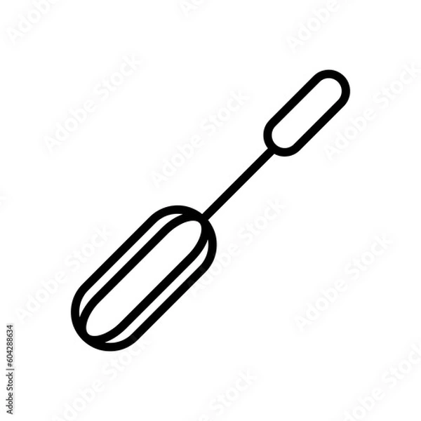 Fototapeta Whisk icon,vector illustration. whisk icon illustration isolated on White background, whisk icon on white..eps