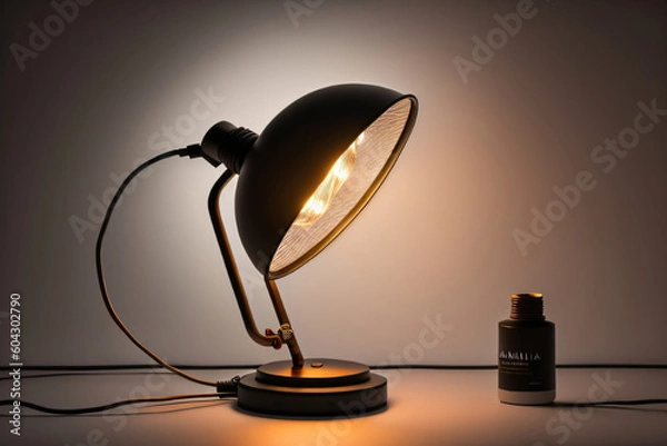 Fototapeta Desk Light - Generative AI