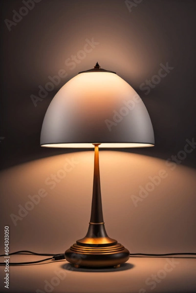 Fototapeta Modern desk Light - Generative AI