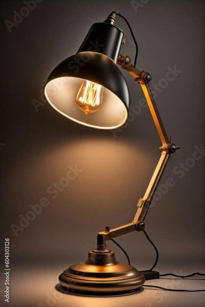 Fototapeta Desk Light - Generative AI